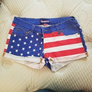 American Flag Shorts
